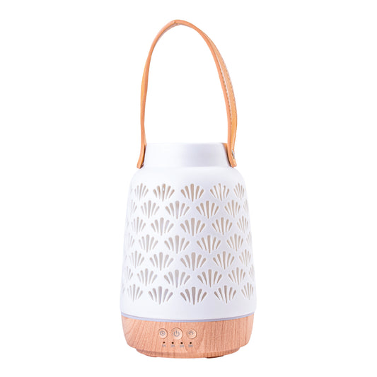 Umidificator cu aromaterapie, Naimeed D6034, Alb, 190x126x126mm