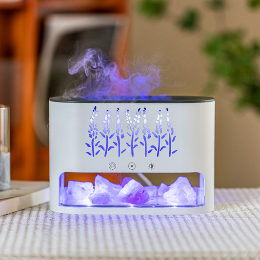 Umidificator cu aromaterapie, Naimeed D6037, Alb, 190x129x80mm