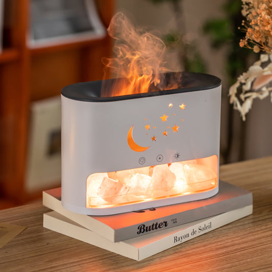 Umidificator cu aromaterapie, Naimeed D6039, Alb, 190x129x80mm