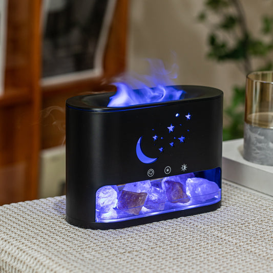 Umidificator cu aromaterapie, Naimeed D6040, Negru, 190x129x80mm