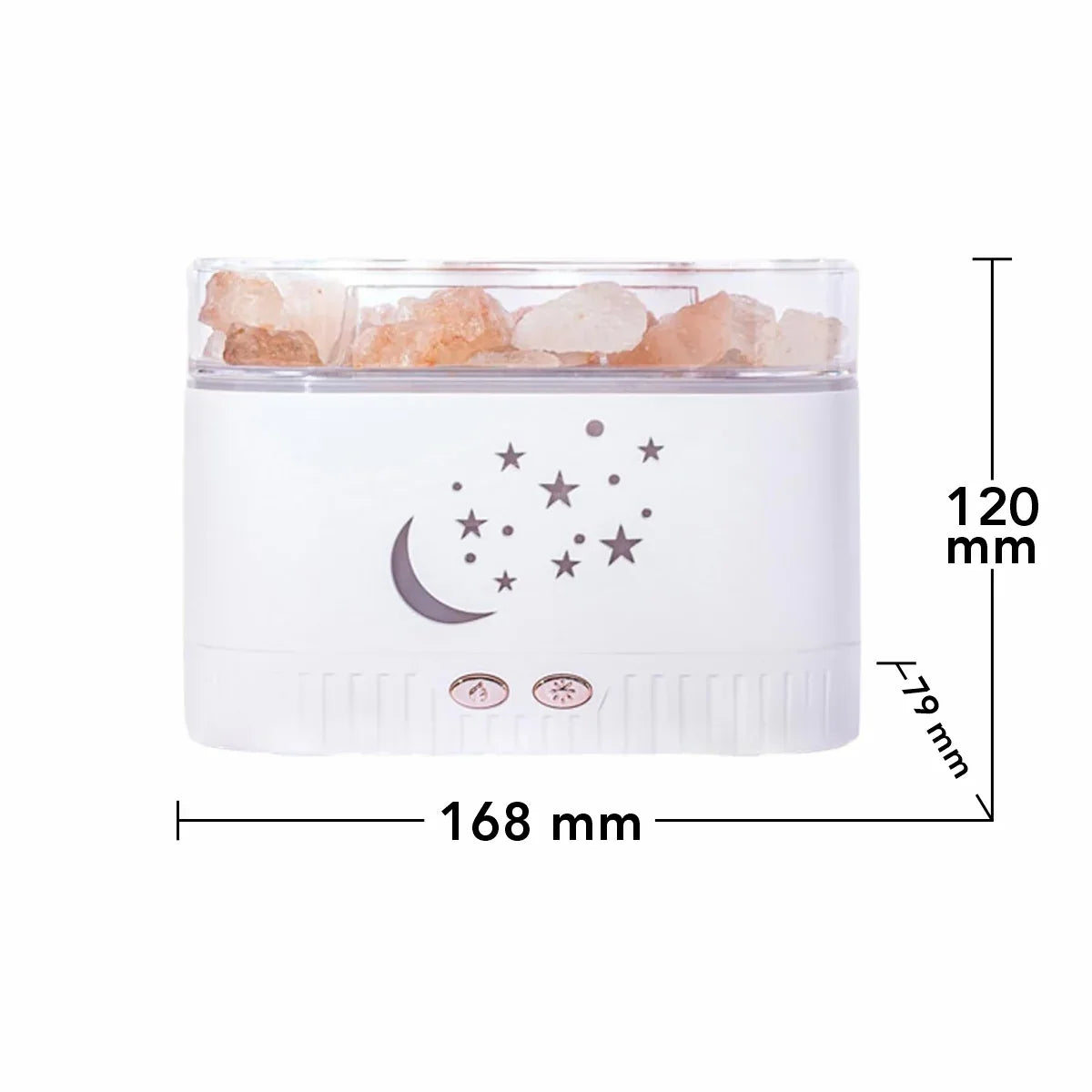 Umidificator cu aromaterapie, Naimeed D6042, Alb, 168x120x79mm - 221.ro