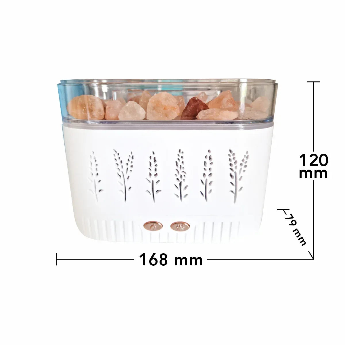 Umidificator cu aromaterapie, Naimeed D6043, Alb, 168x120x79mm - 221.ro