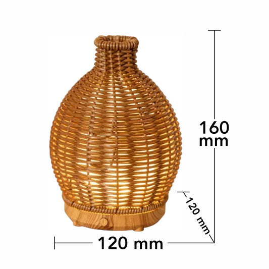Umidificator cu aromaterapie, Naimeed D6046, Maro, 120x160x120mm - 221.ro