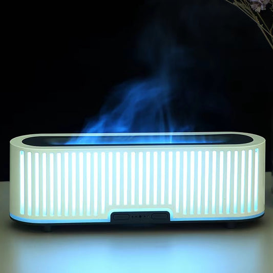 Umidificator cu aromaterapie, Naimeed D6054, Alb, 250x86x69mm