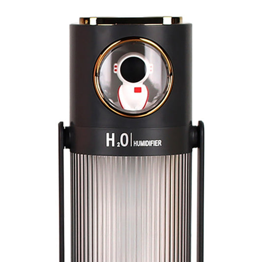 Umidificator cu aromaterapie pentru camera copiilor, Naimeed D6068, Negru, 90x230x75mm