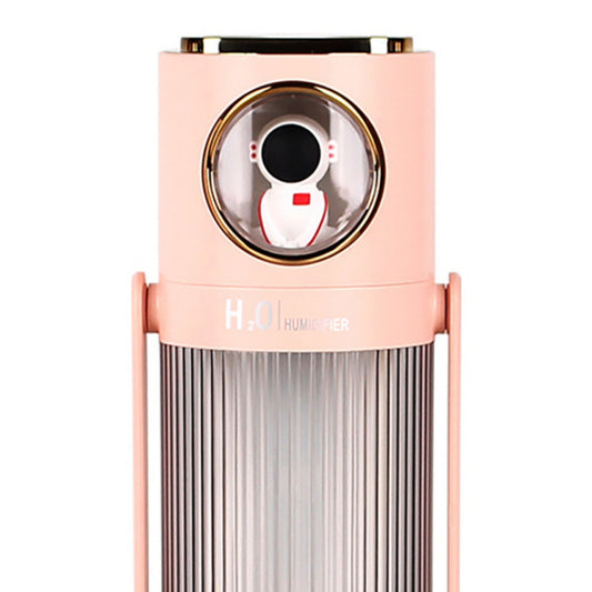 Umidificator cu aromaterapie pentru camera copiilor, Naimeed D6068, Roz, 90x230x75mm