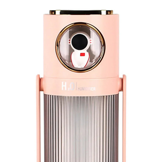 Umidificator cu aromaterapie pentru camera copiilor, Naimeed D6068, Roz, 90x230x75mm - 221.ro