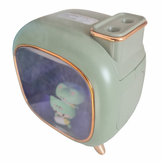 Umidificator cu aromaterapie pentru copii, Naimeed D6069, Verde, 120x126x88mm