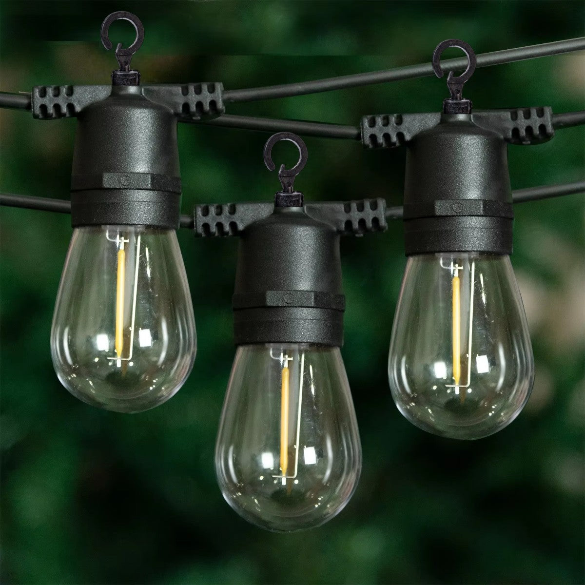 Ghirlanda luminoasa, solara, decorativa, interconectabila, Naimeed D6078, 5m, 10 Becuri LED, Lumina Alb Rece