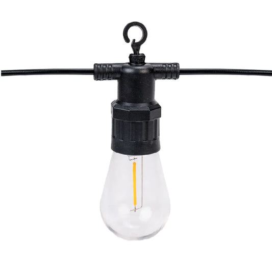 Ghirlanda luminoasa, solara, decorativa, interconectabila, Naimeed D6078, 5m, 10 Becuri LED, Lumina Alb Rece - 221.ro