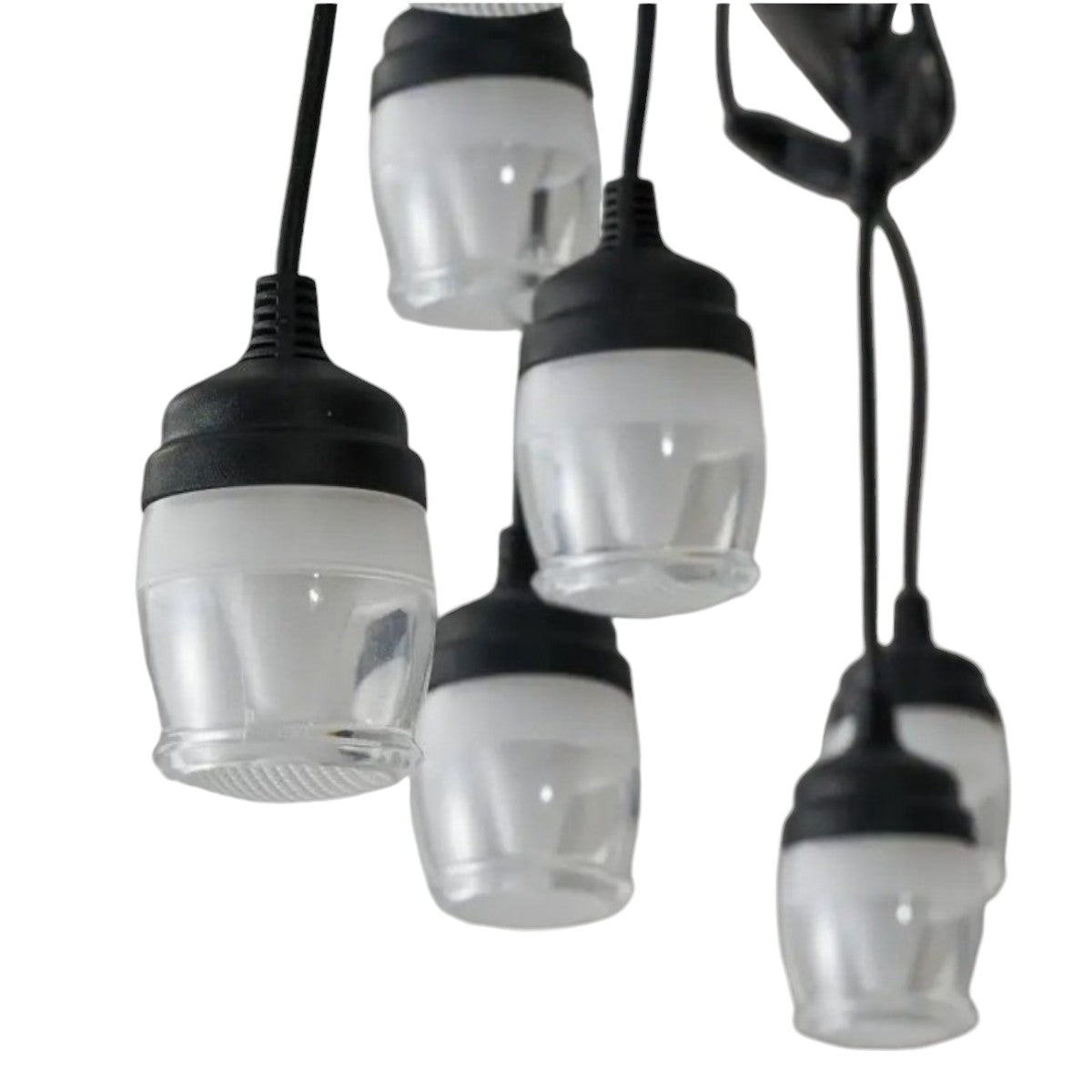 Ghirlanda luminoasa, decorativa, interconectabila, Naimeed D6093, 5m, 10 Becuri LED, Lumina Alb Cald