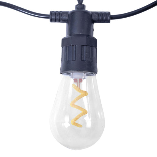 Ghirlanda luminoasa, solara, decorativa, interconectabila, Naimeed D6116, 5m, 10 Becuri LED, Lumina Alb Rece