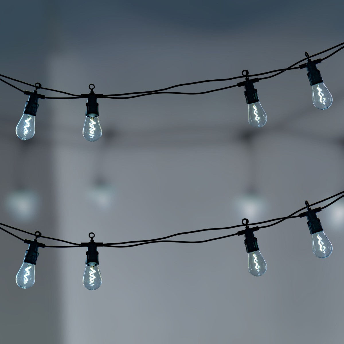 Ghirlanda luminoasa, solara, decorativa, interconectabila, Naimeed D6116, 5m, 10 Becuri LED, Lumina Alb Rece