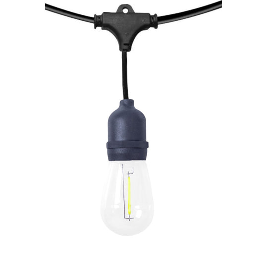 Ghirlanda luminoasa, solara, decorativa, interconectabila, Naimeed D6124, 5m, 10 Becuri LED, Lumina Alb Rece