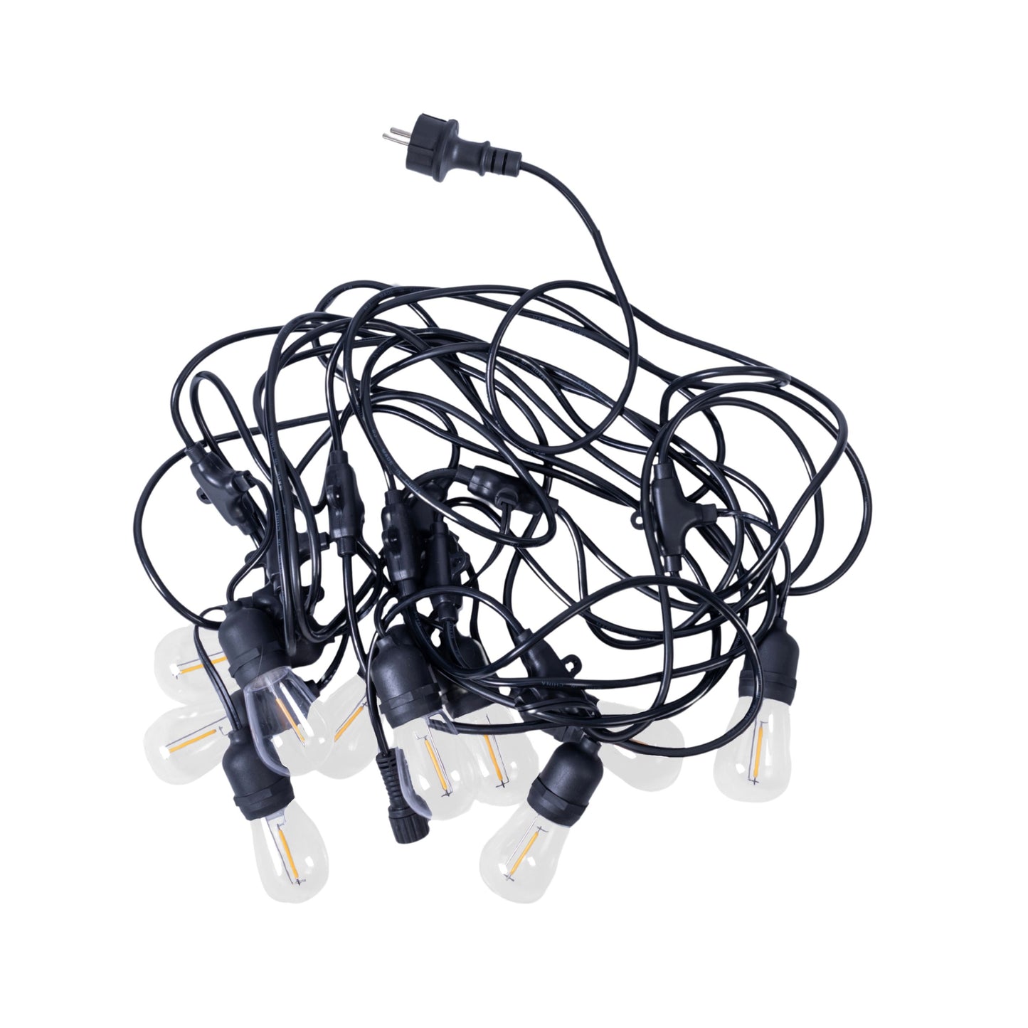 Ghirlanda luminoasa, decorativa, interconectabila, Naimeed D6127, 5m, 10 Becuri LED, Lumina Alb Rece