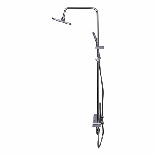 Coloana de dus, cu para fixa si para mobila, Naimeed D6143, 4 functii, otel inoxidabil, Argintiu - 221.ro