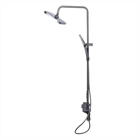 Coloana de dus, cu para fixa si para mobila, Naimeed D6145, 4 functii, otel inoxidabil, Gri - 221.ro
