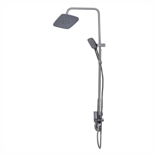 Coloana de dus, cu para fixa si para mobila, Naimeed D6159, 4 functii, otel inoxidabil, Argintiu - 221.ro