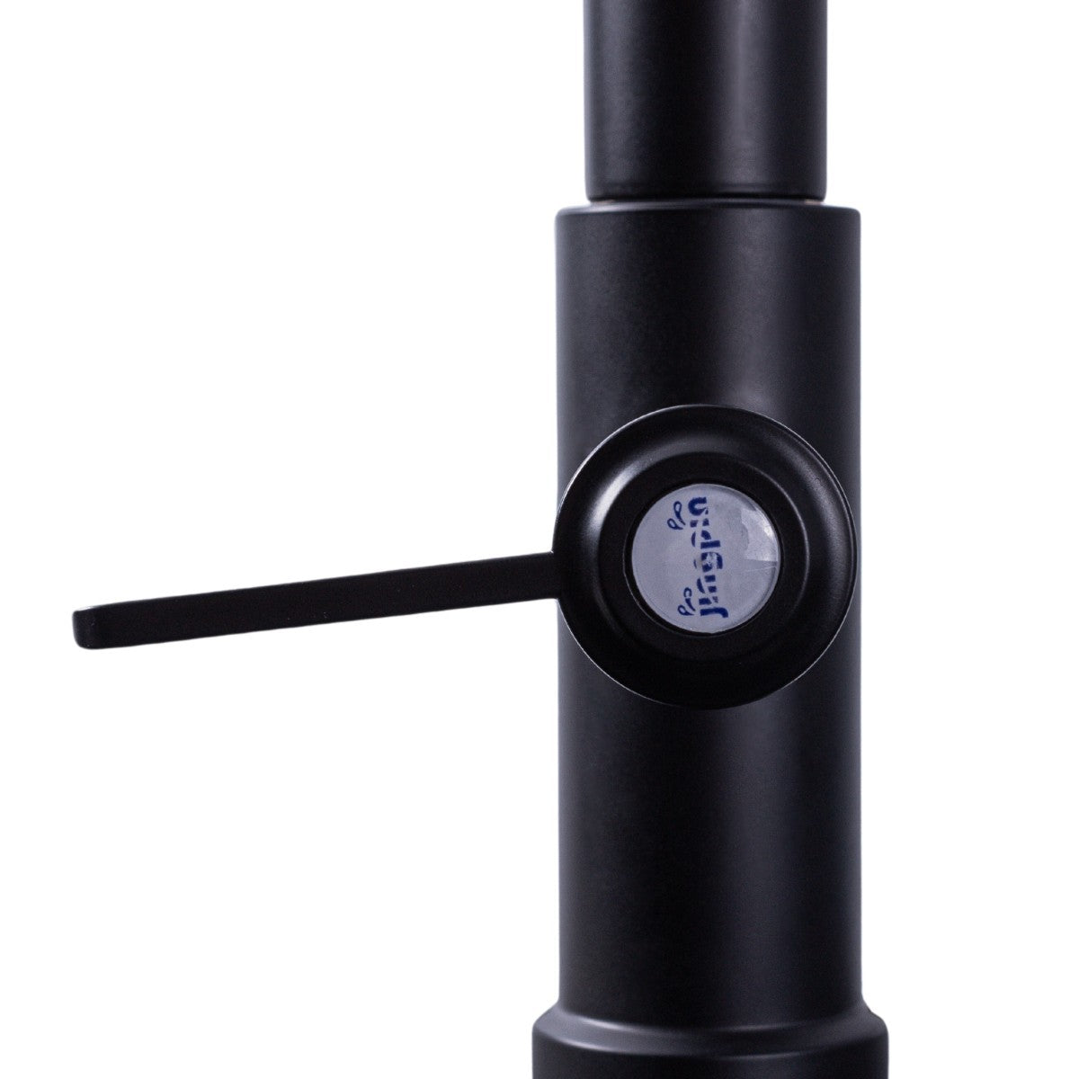 Baterie chiuveta pentru o singura alimentare cu apa, (cald sau rece), design modern, Naimeed D6184, Negru mat