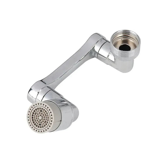 Extensie pivotanta pentru robinet, 2 moduri de pulverizare, Naimeed D6192, Argintiu - 221.ro