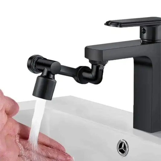 Extensie pivotanta pentru robinet, 2 moduri de pulverizare, Naimeed D6193, Negru - 221.ro