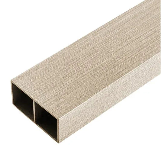 Set 5 profile Rectangular Decorativ Ranforsat WPC, Naimeed D6207, 260x10x5cm, Crem - 221.ro