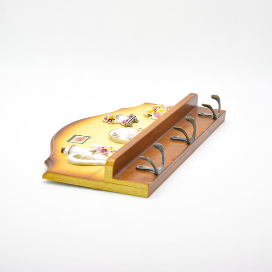 Cuier decorativ D63, 24x16,5 cm, m1