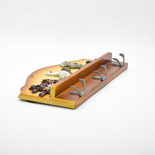 Cuier decorativ D63, 24x16,5 cm, m4