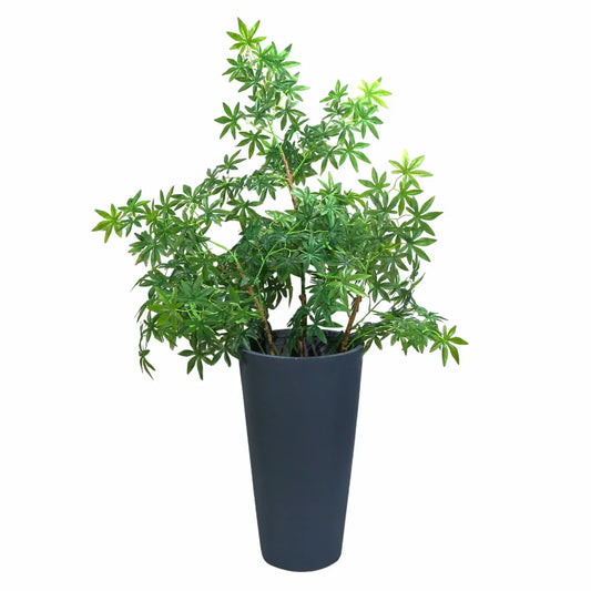 Ghiveci ecologic, Eco-friendly, Naimeed D6341, Mic, din materiale minerale, Gri, 60x30x30cm - 221.ro