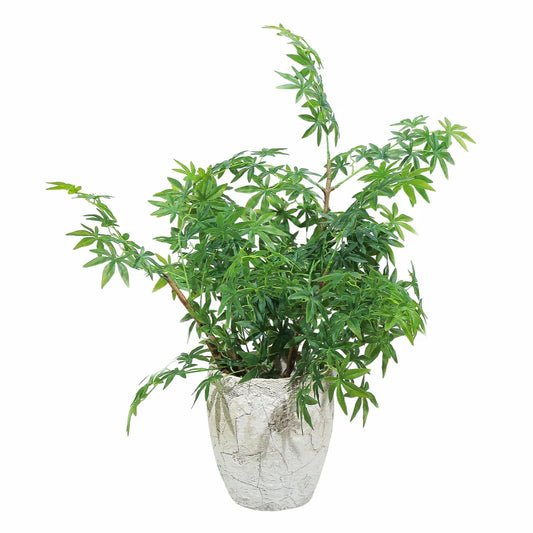 Ghiveci ecologic, Eco-friendly, Naimeed D6356, Mediu, din materiale minerale, Bej, 40x35x35cm - 221.ro