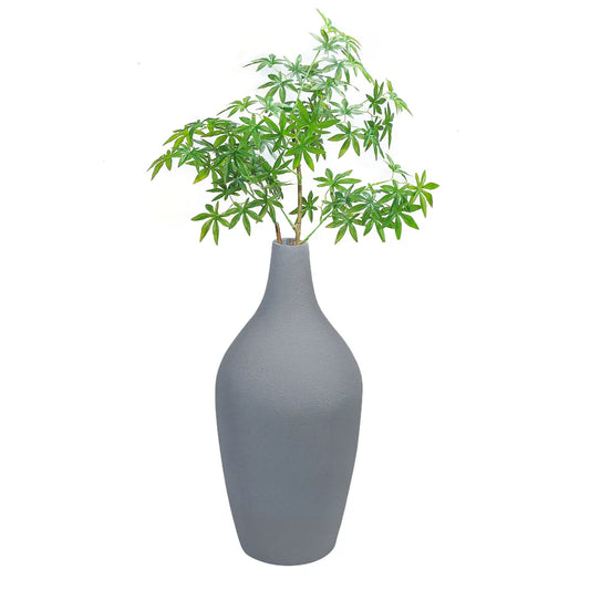 Ghiveci ecologic, Eco-friendly, Naimeed D6400 Mediu, din materiale minerale, Gri, 65x30x30cm - 221.ro