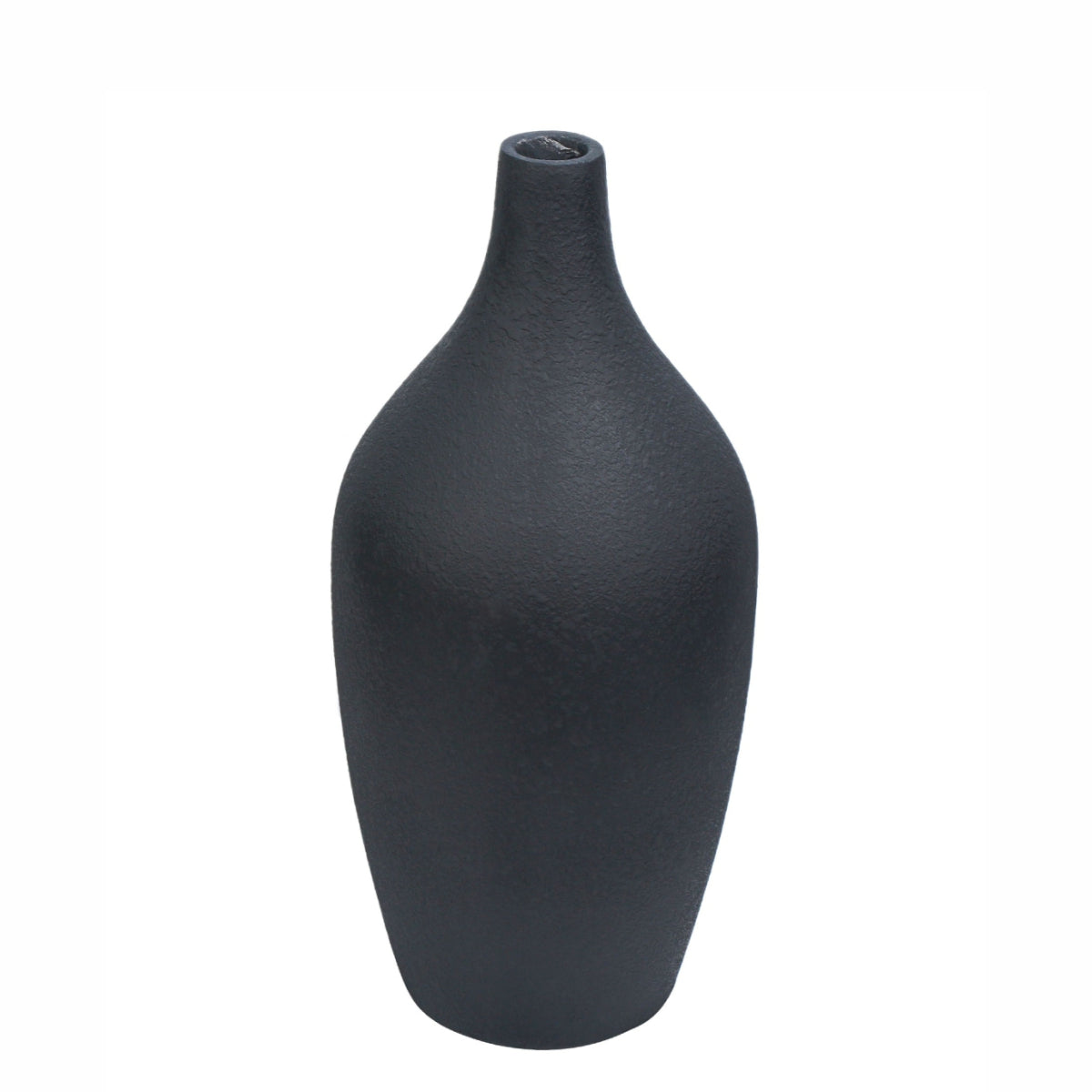 Ghiveci ecologic, Eco-friendly, Naimeed D6398, Mic, din materiale minerale, Negru, 56x28x28cm