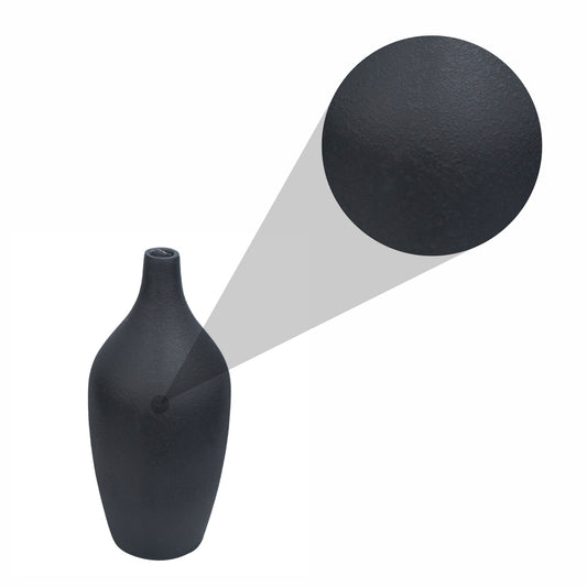 Ghiveci ecologic, Eco-friendly, Naimeed D6404, Mare, din materiale minerale, Negru, 75x34x34cm