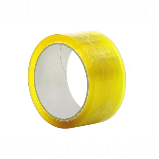 Banda adeziva, de tip scotch, 6 buc/set, Naimeed D6451, 45mx4.5cmx52μm, Galben transparent - 221.ro