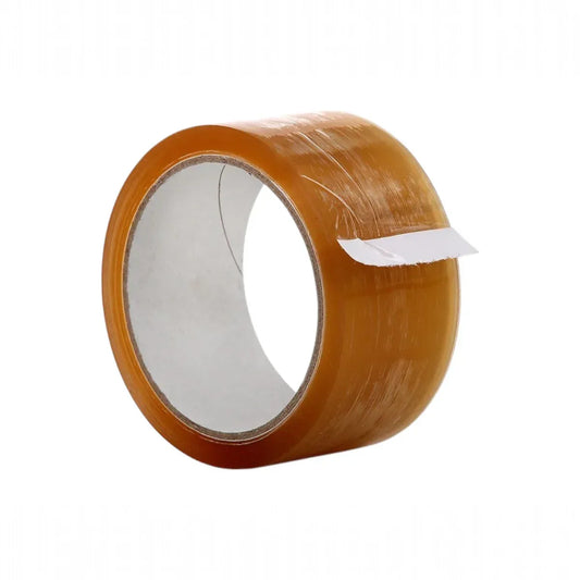 Banda adeziva, de tip scotch, 6 buc/set, Naimeed D6448, 30mx4.5cmx52μm, Maro transparent - 221.ro