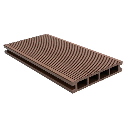 Pardoseala decking terasa din compozit WPC, Naimeed D6463, 290x14.6x2.5cm, Maro inchis - 221.ro