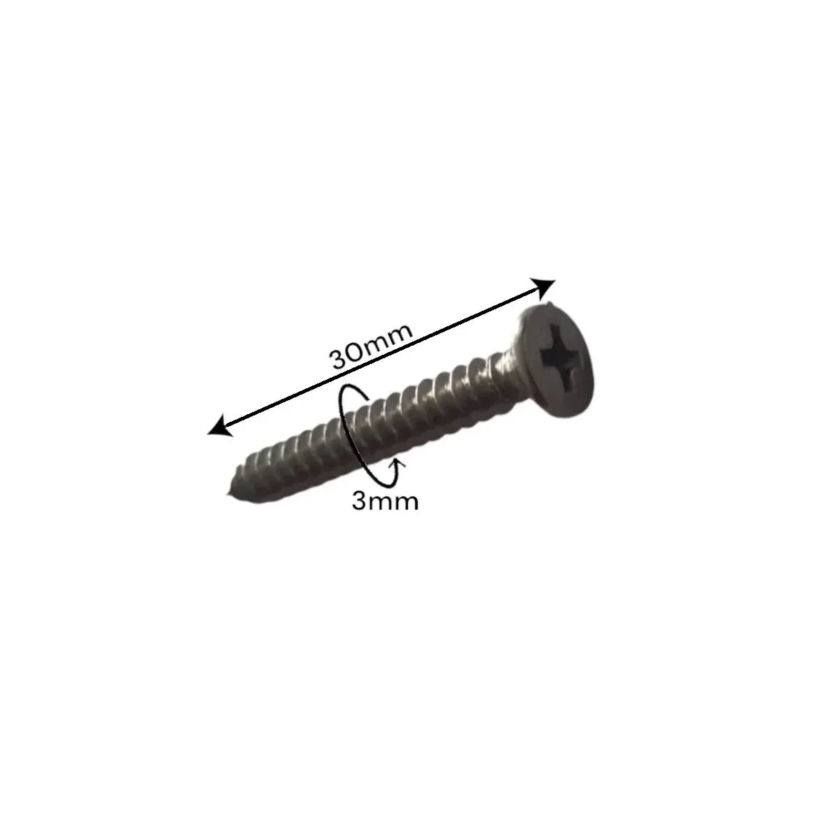Surub, Naimeed D6490/D6466, 3x30mm - 221.ro
