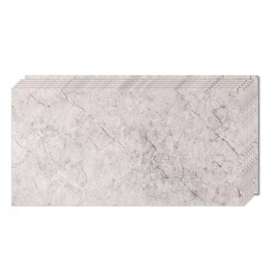 Set 6 panouri decorative, Naimeed D6577, Autoadeziv, aspect mat, suprafata acoperita 1.08 mp, 30x60 cm, Gri - 221.ro