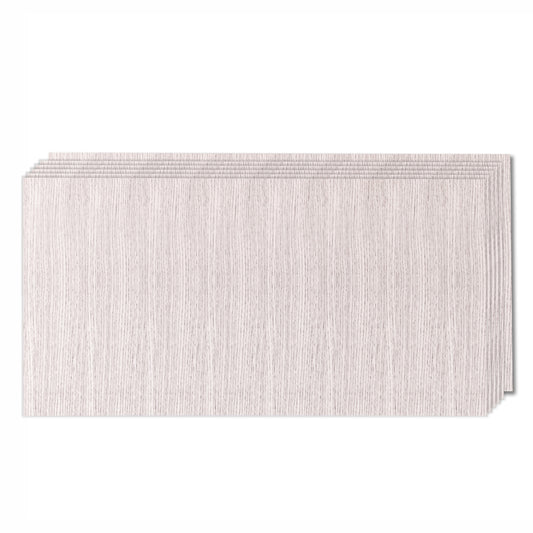 Set 6 panouri decorative, Naimeed D6579, Autoadeziv, aspect mat, suprafata acoperita 1.08 mp, 30x60 cm, Maro