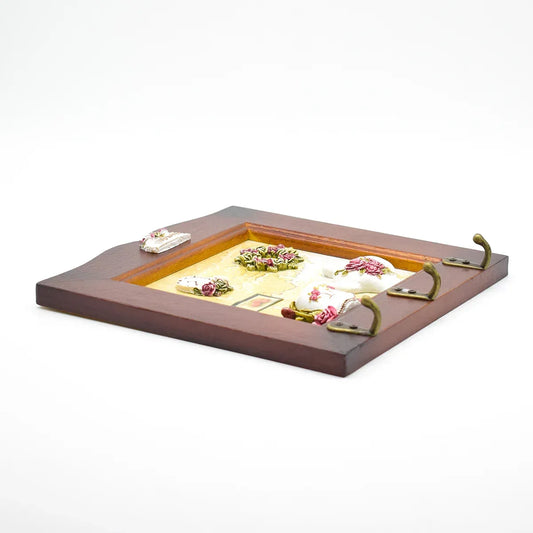 Cuier decorativ D66, 21x21 cm, m3 - 221.ro