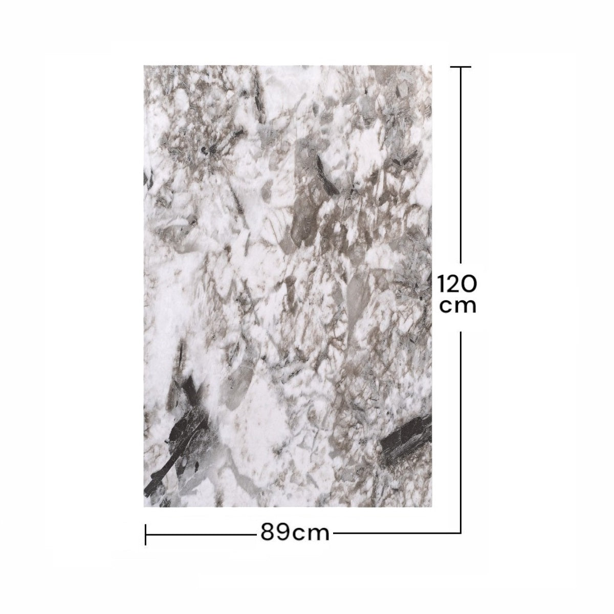 Set 3 panouri cristal carbon, Naimeed D6640, ultrarezistent, flexibil, ignifug, 120x89cm, 5mm grosime, tehnologie moderna, rezistent la umezeala