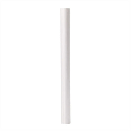 Set 5 Bagheta decorativa, polimer rigid, Naimeed D6694, Alb, 230x2.5x1.5cm - 221.ro