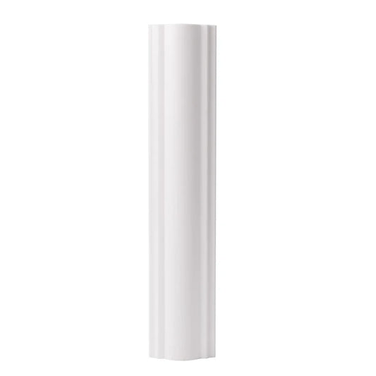 Set 5 Bagheta decorativa, polimer rigid, Naimeed D6696, Alb, 230x6x2.1cm - 221.ro