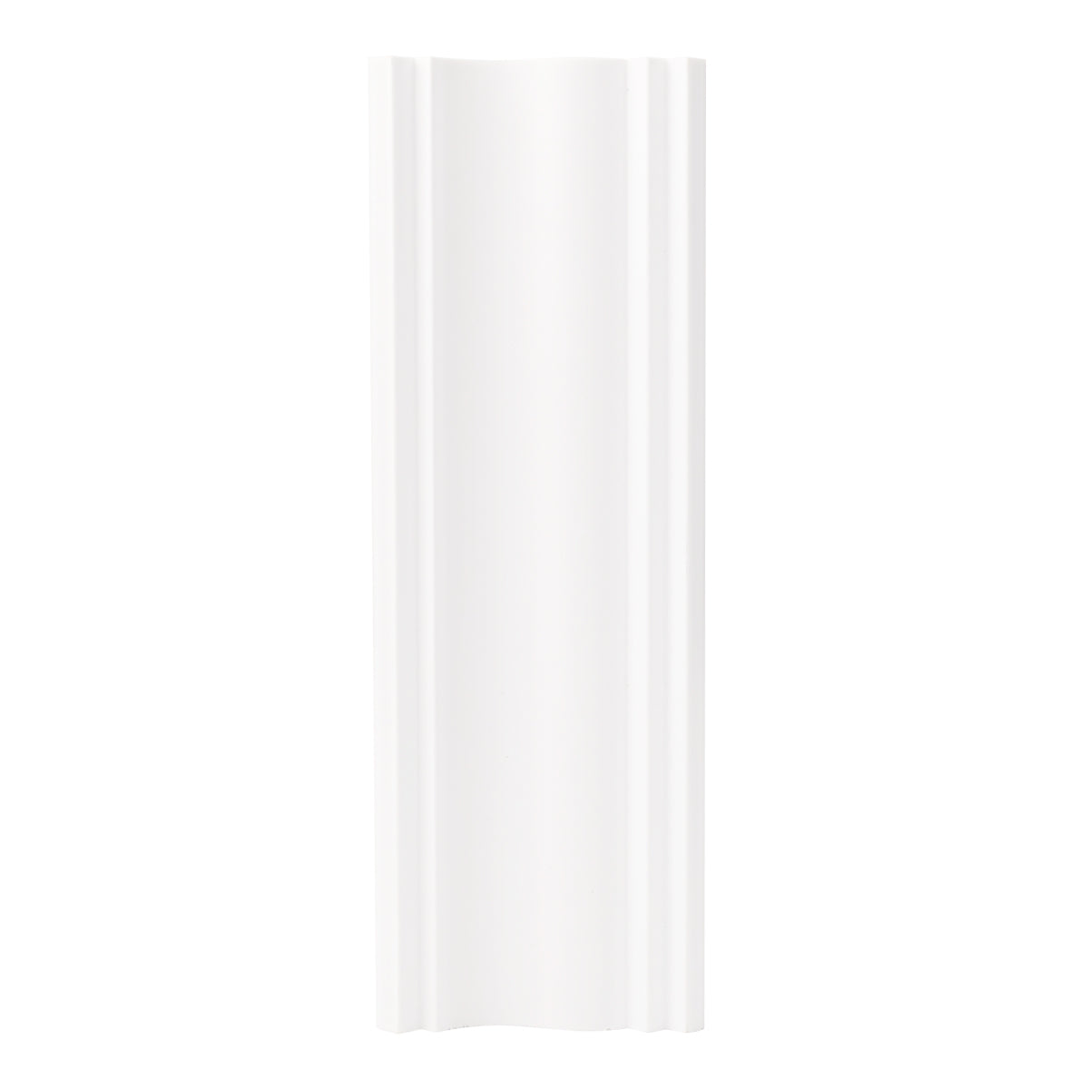 Set 5 plinte decorative, polimer rigid, Naimeed D6697, Alb, 2300x120x15mm