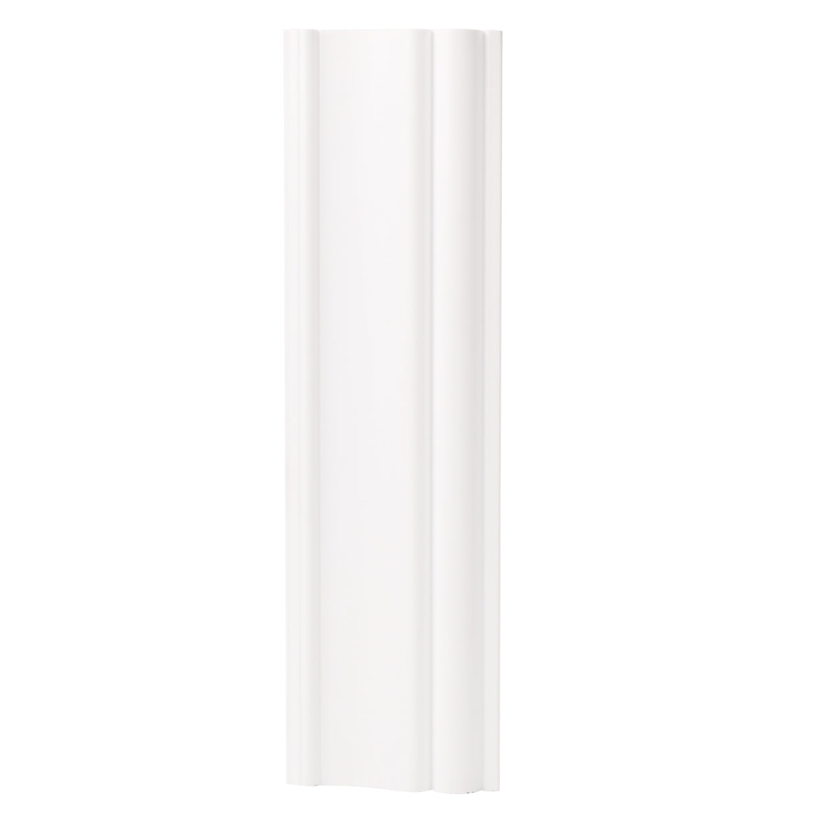 Set 5 plinte decorative, polimer rigid, Naimeed D6698, Alb, 2300x85x25mm