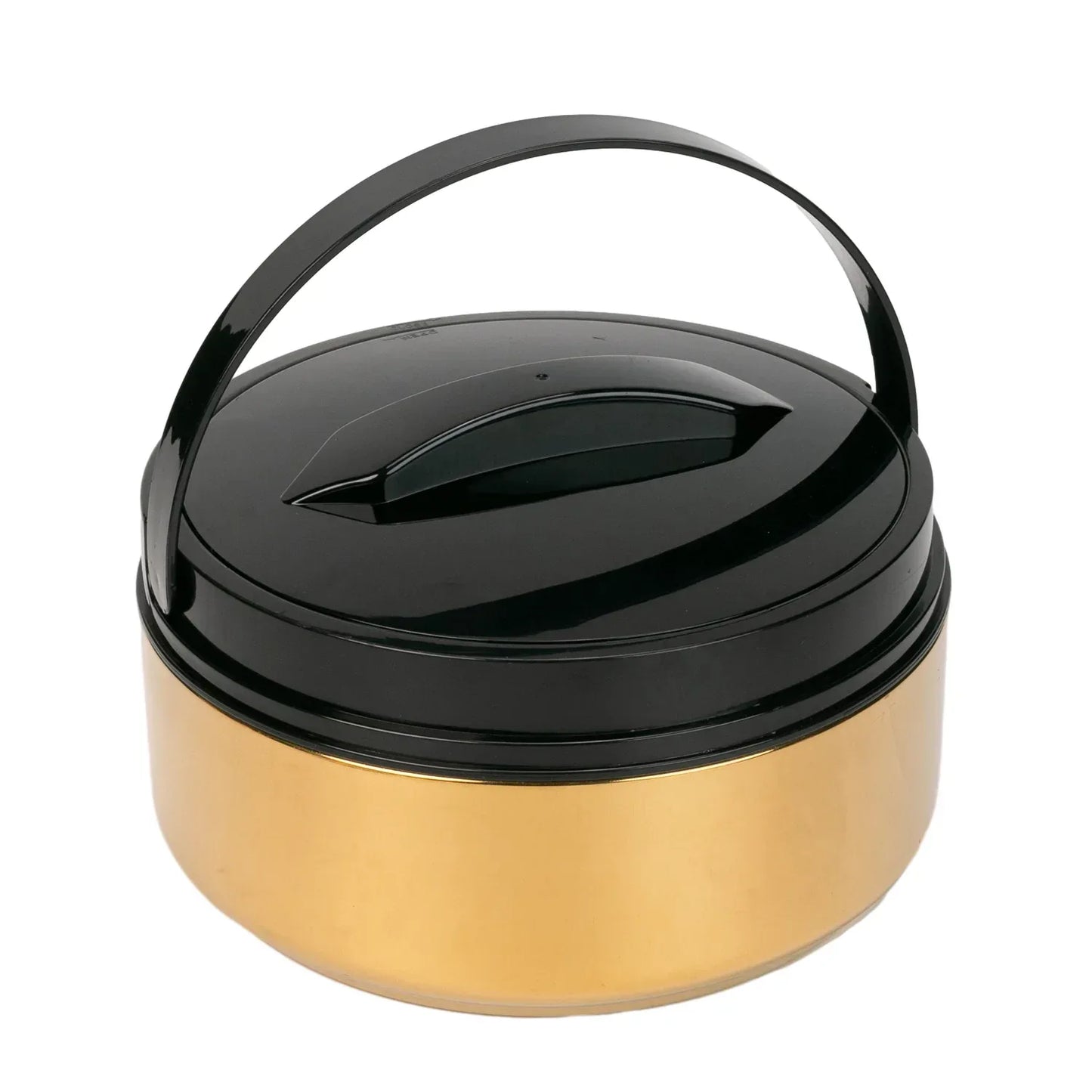 Caserola termica, set 4 piese, Thermo Class, cu interior din inox, Naimeed D6702, Auriu - 221.ro