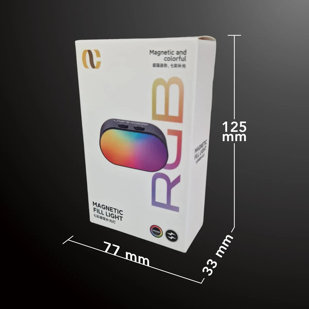 Lumina RGB Aochuan cu placute magnetice, D6736, compatibil cu Smart XE / X Pro / S2 / M1 Pro / M2 Pro - 221.ro