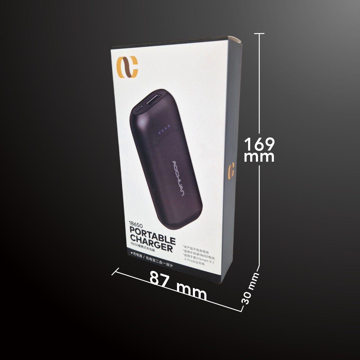 Incarcator portabil Aochuan pentru acumulator Gimbal, D6740, compatibil cu Smart X, Smart X Pro si Smart X Pro AI