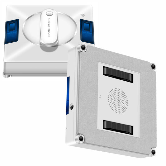 Robot Curatare Geamuri Liectroux YW509(D6810), 3000Pa, baterie 500mAh, protectie anti cadere, autonomie 30 de minute pe acumulator in caz de pana de curent, capacitate 90ml, 215x215x104mm, Alb