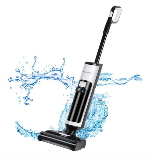 Aspirator Vertical cu mop, Inteligent Liectroux i7PRO(D6820), ghid vocal, autonomie 35 de minute, rezervor de apa murdara 800ml, rezervor apa curata 600ml, 1150x280x210mm, Negru - 221.ro